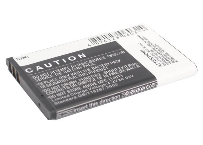 Mobile, Smartphone 3.7V, 900mAh, Li-ion Battery fits Myphone, Mp-s-a2, 3.33Wh