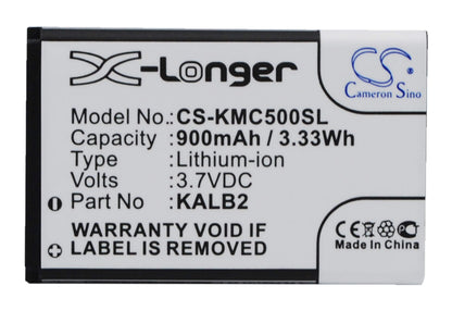 3.7V, 900mAh, Li-ion Battery fits Olympia, 2130, 2203, 3.33Wh