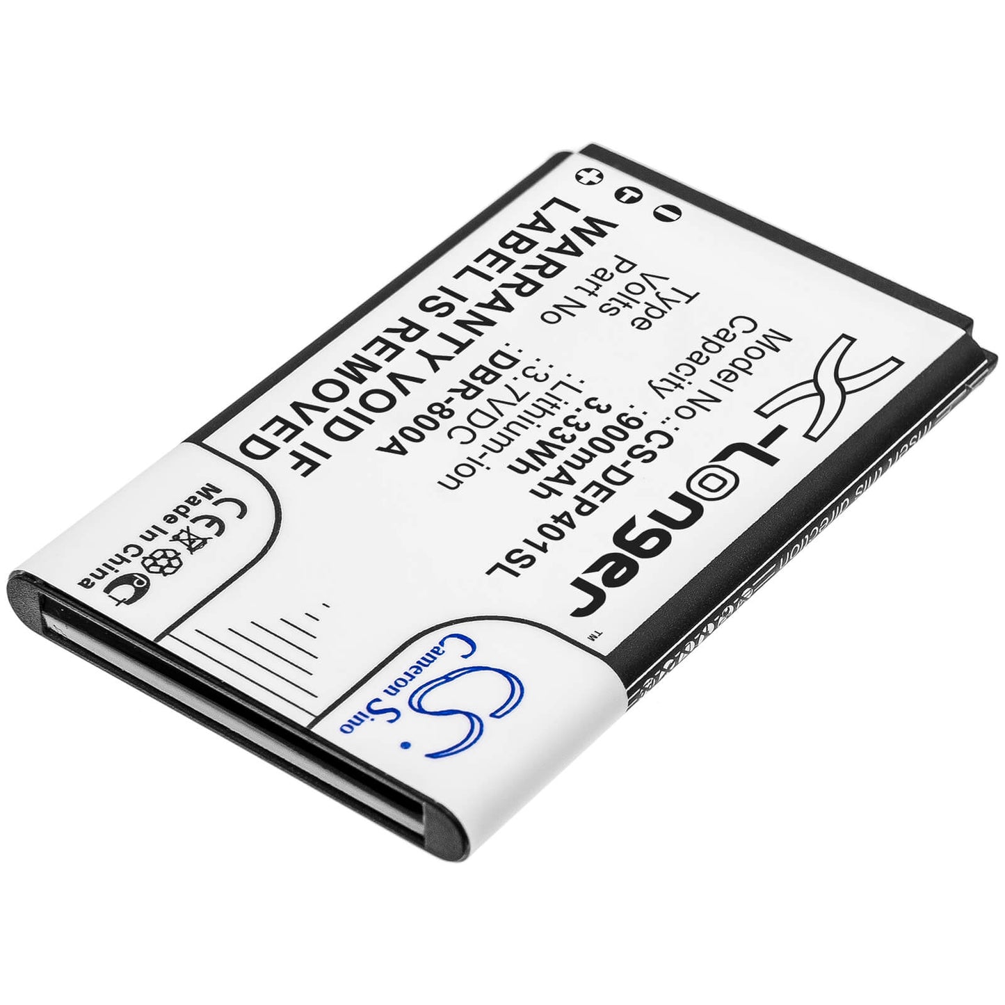 3.7V, 900mAh, Li-ion Battery fits Brondi, Amico Schlicht, Simple Friend, 3.33Wh
