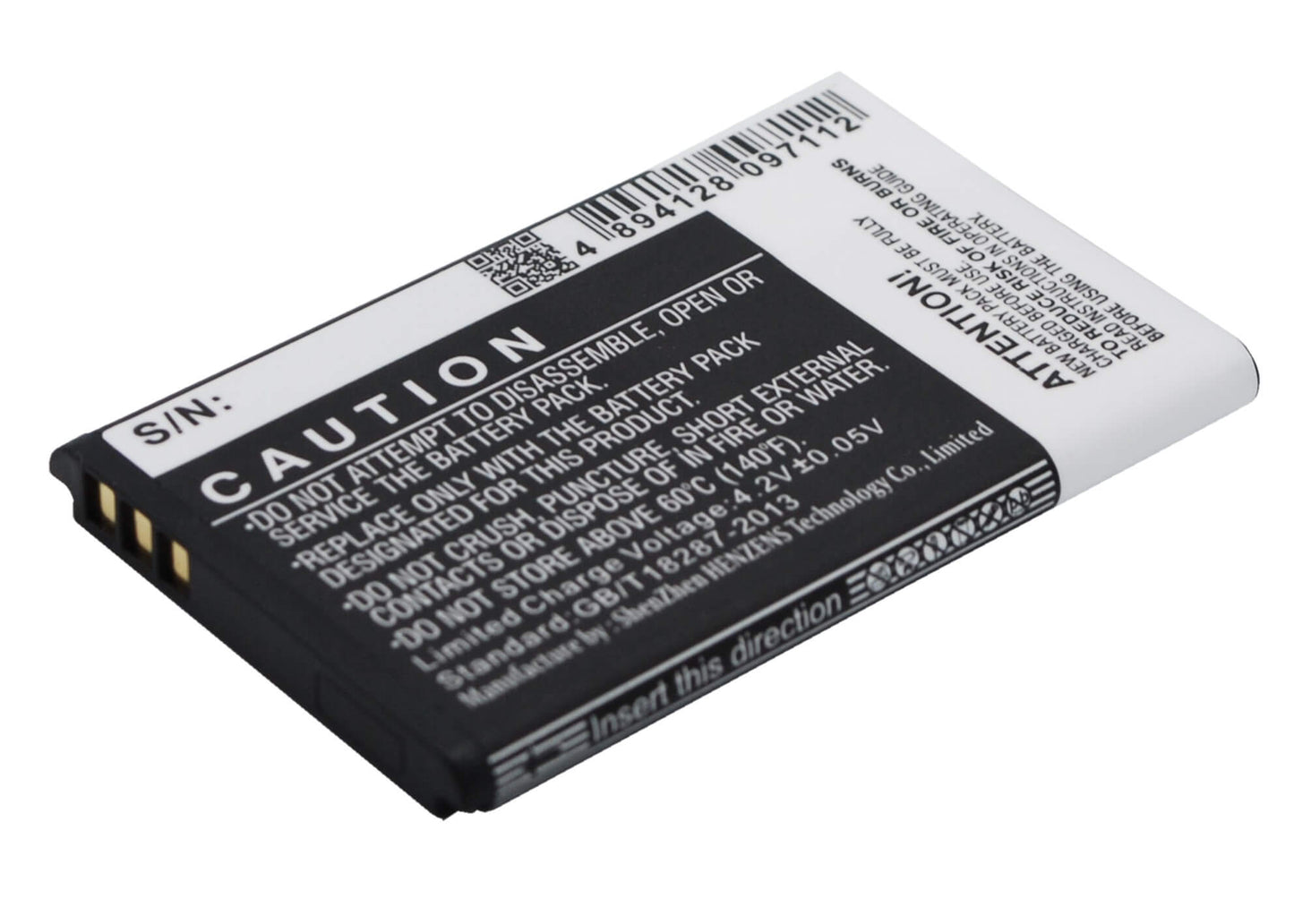 3.7V, 900mAh, Li-ion Battery fits Lbook, V3+, V3+ Light, 3.33Wh