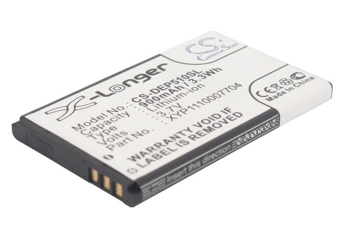 3.7V, 900mAh, Li-ion Battery fits Simvalley, Easy 5, Easy 5 Plus, 3.33Wh