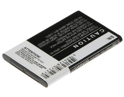 CS-EAC140SL, Mobile, Smartphone 3.7V, 900mAh, Li-ion Battery fits Vex, Iq Controller, 3.33Wh