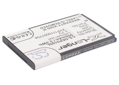 3.7V, 900mAh, Li-ion Battery fits Tiptel, 6021, 6050, 3.33Wh