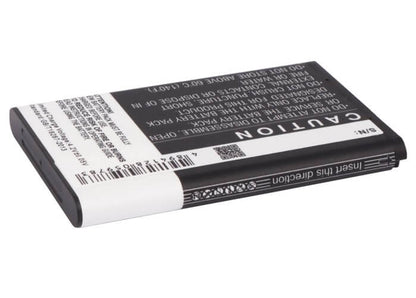 3.7V, 1200mAh, Li-ion Battery fits Micromax, E390, X335, 4.44Wh