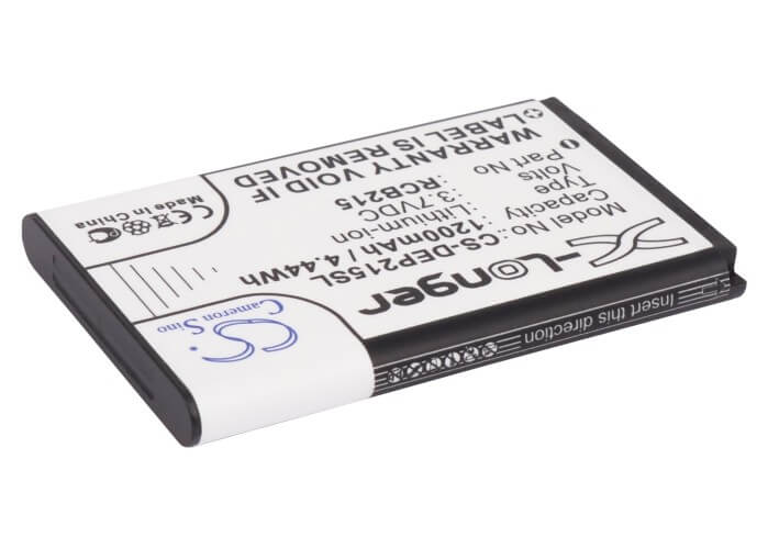 3.7V, 1200mAh, Li-ion Battery fits Doro, Easy 5 Plus, Easy 5+, 4.44Wh
