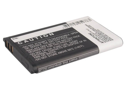 Mobile, Smartphone 3.7V, 1200mAh, Li-ion Battery fits Zikom, Z650, Z660, 4.44Wh