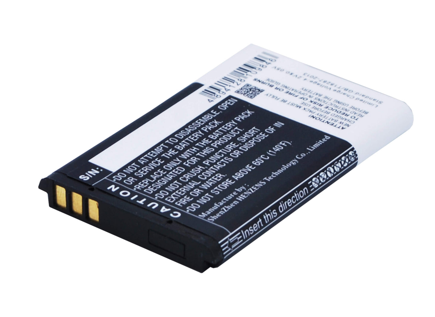 3.7V, 1200mAh, Li-ion Battery fits Telmi, C121, 4.44Wh