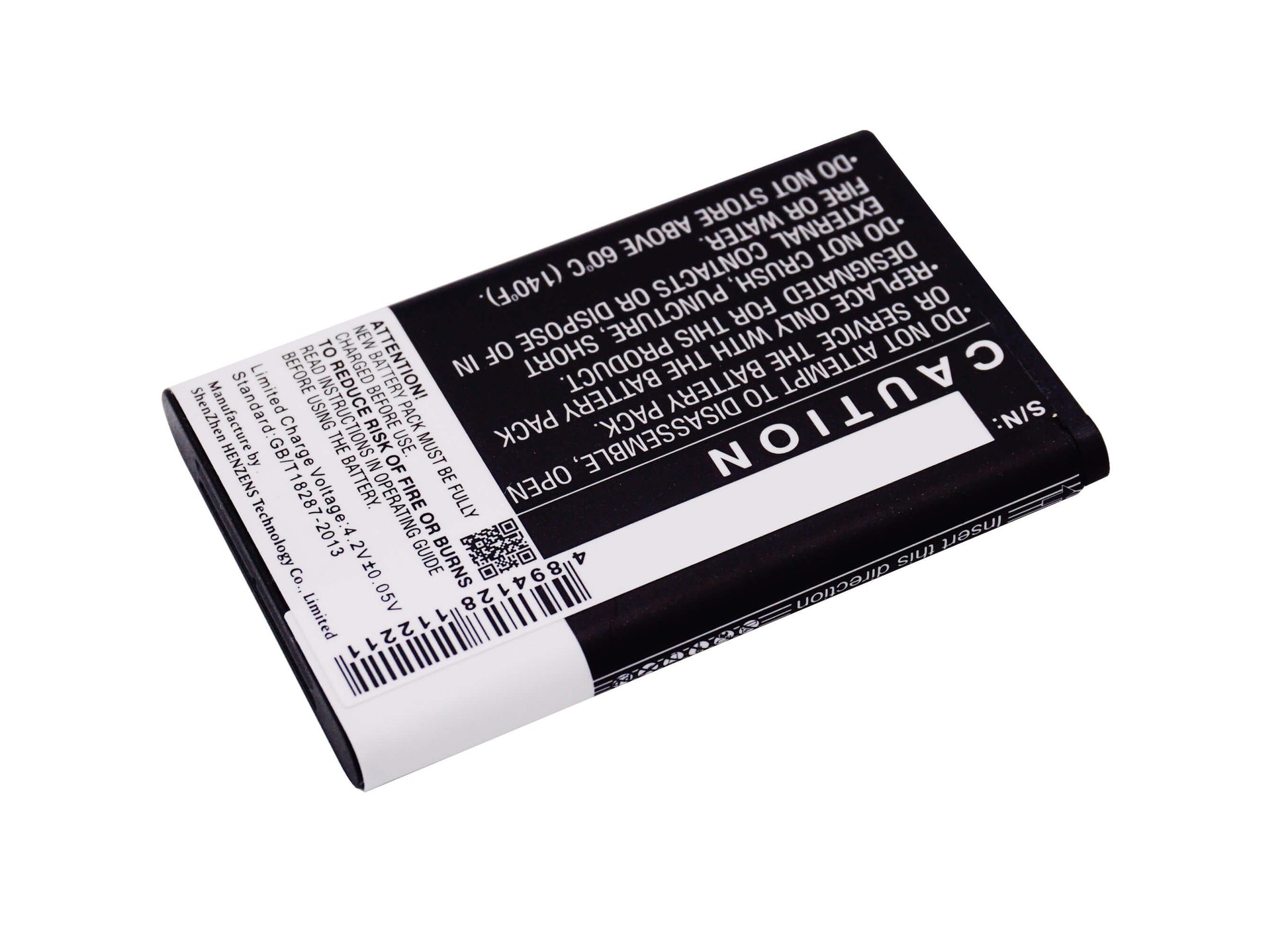 3.7V, 1200mAh, Li-ion Battery fits Manta, Ms1701, Ms2401, 4.44Wh