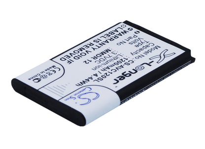 3.7V, 1200mAh, Li-ion Battery fits Emporia, Telme C120, Telme C121, 4.44Wh