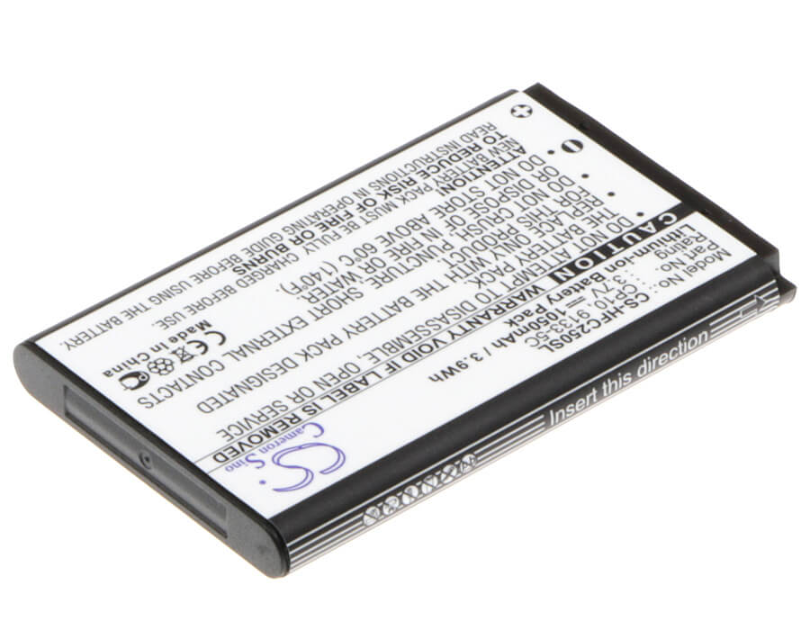 3.7V, 1050mAh, Li-ion Battery fits Tecno, Hd61 Album, 3.885Wh