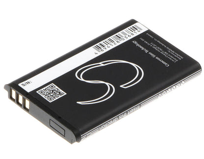 3.7V, 1050mAh, Li-ion Battery fits Anycool, W02, 3.885Wh