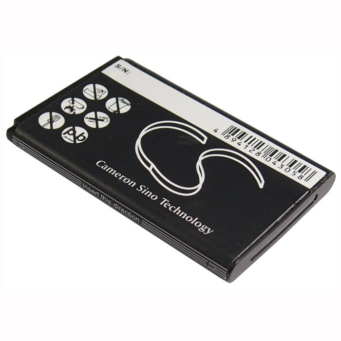 3.7V, 1050mAh, Li-ion Battery fits Alcatel, Ot-i650, 3.885Wh