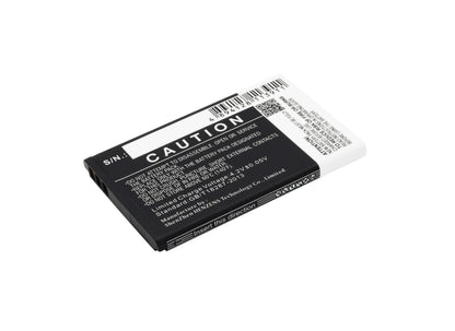 3.7V, 900mAh, Li-ion Battery fits Wiko, Duelle, 3.33Wh