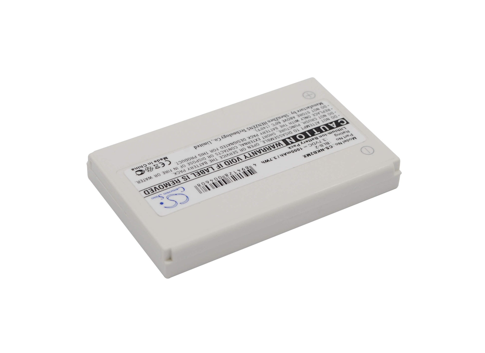 Mobile, Smartphone 3.7V, 1000mAh, Li-ion Battery fits Mustek, 0 Hd7000, 2 Dv920, 3.7Wh