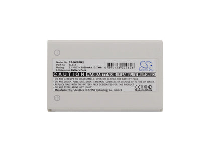 Mobile, Smartphone 3.7V, 1000mAh, Li-ion Battery fits Mitsuba, Hd7000, Hdc505, 3.7Wh