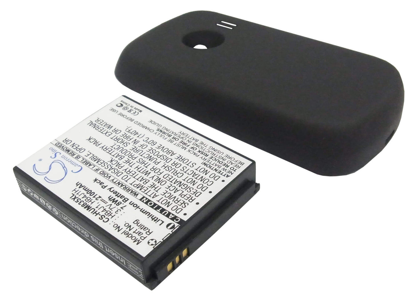 3.7V, 2100mAh, Li-ion Battery fits Huawei, M835, 7.77Wh
