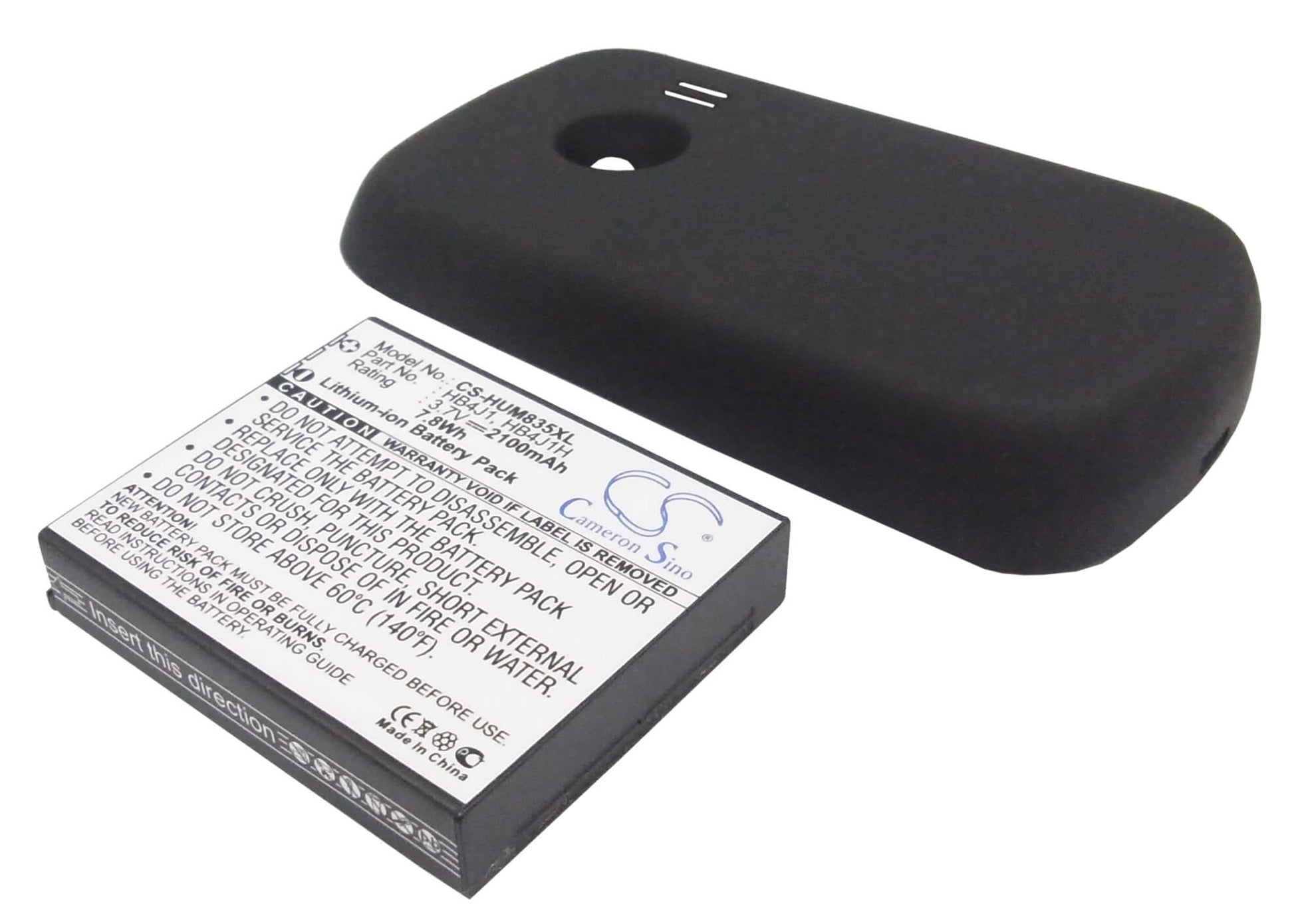 3.7V, 2100mAh, Li-ion Battery fits Metropcs, M835, 7.77Wh