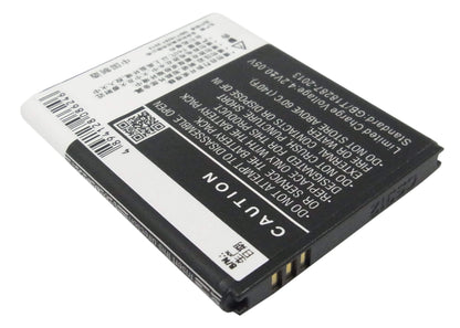 3.7V, 1300mAh, Li-ion Battery fits Hisense, E830, E860, 4.81Wh