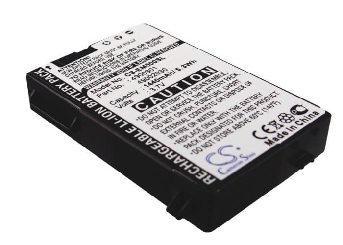 3.7V, 1440mAh, Li-ion Battery fits Torq, N100, P100, 5.328Wh