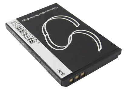 3.7V, 800mAh, Li-ion Battery fits Emporia, Mobistel El600, Mobistel El600 Dual, 2.96Wh