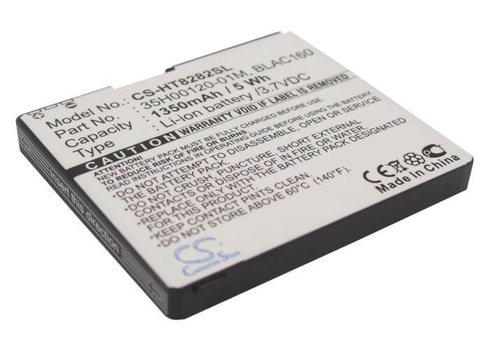 3.7V, 1350mAh, Li-ion Battery fits Dopod, Touch Pro Hd, 4.995Wh