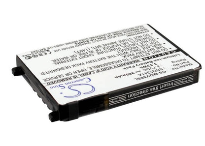 3.7V, 900mAh, Li-ion Battery fits Motorola, 2088, 3620, 3.33Wh