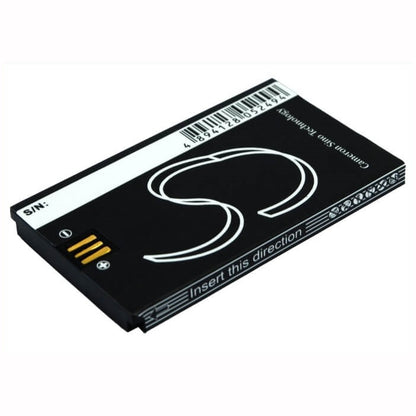 3.7V, 600mAh, Li-ion Battery fits Zte, V190, V260, 2.22Wh