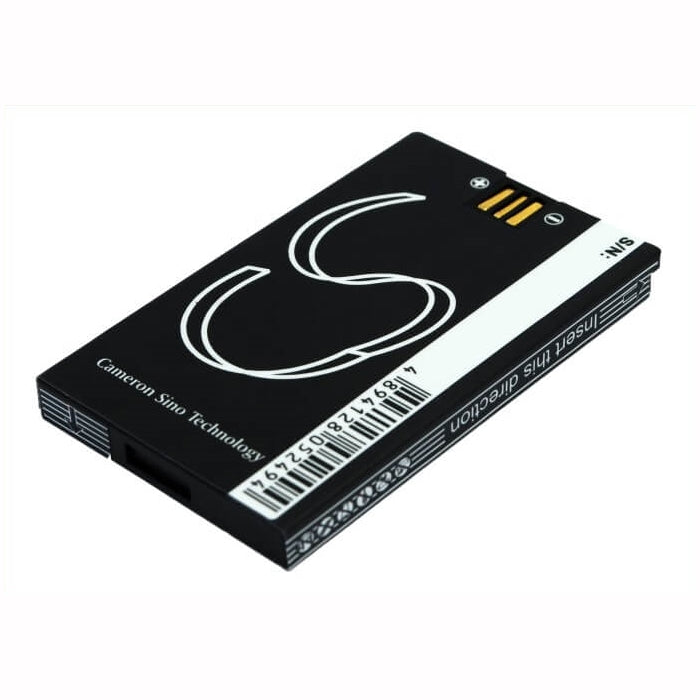 3.7V, 600mAh, Li-ion Battery fits Zte, V190, V260, 2.22Wh