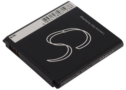 3.7V, 1750mAh, Li-ion Battery fits Samsung, Galaxy S3 Duos, Sch-i939d, 6.475Wh