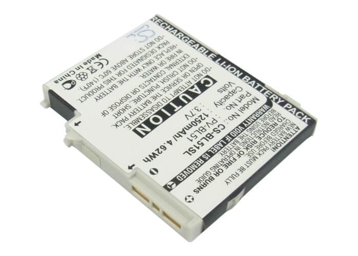 3.7V, 1250mAh, Li-ion Battery fits Sharp, Em-one S01sh, 4.625Wh