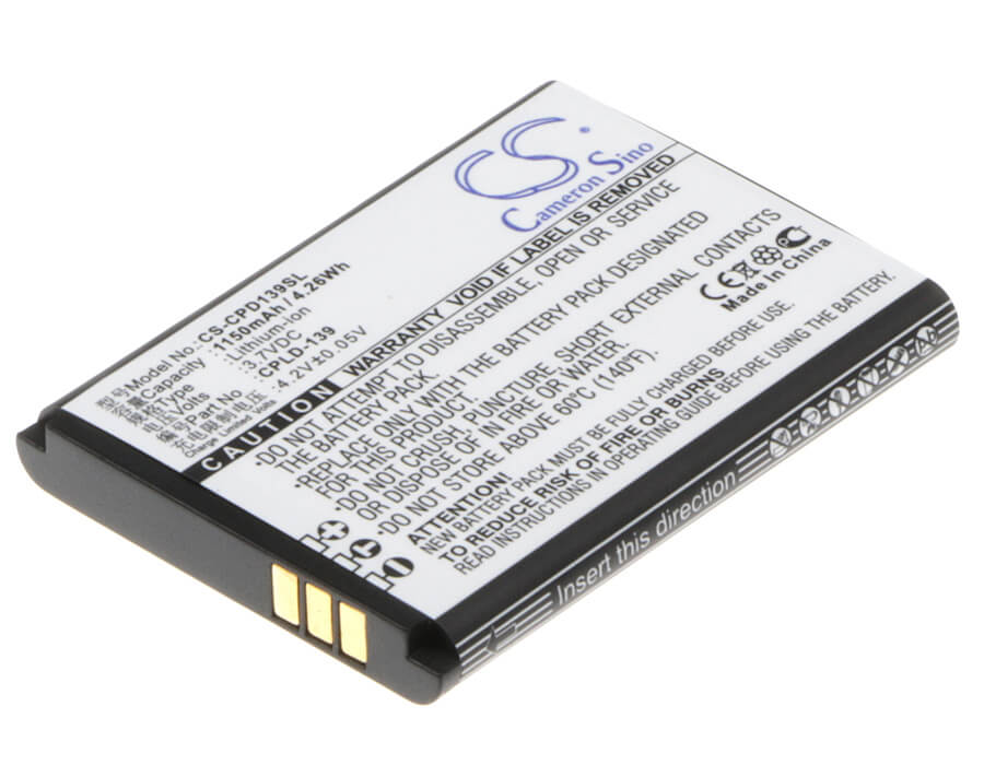 3.7V, 1150mAh, Li-ion Battery fits Coolpad, 8021, 4.255Wh