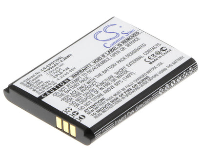 3.7V, 1150mAh, Li-ion Battery fits Coolpad, 8021, 4.255Wh
