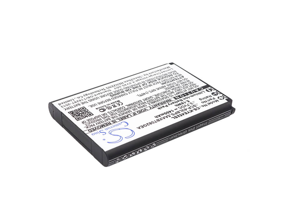 3.7V, 1400mAh, Li-ion Battery fits Kyocera, Dura Xv+, Duraxa, 5.18Wh