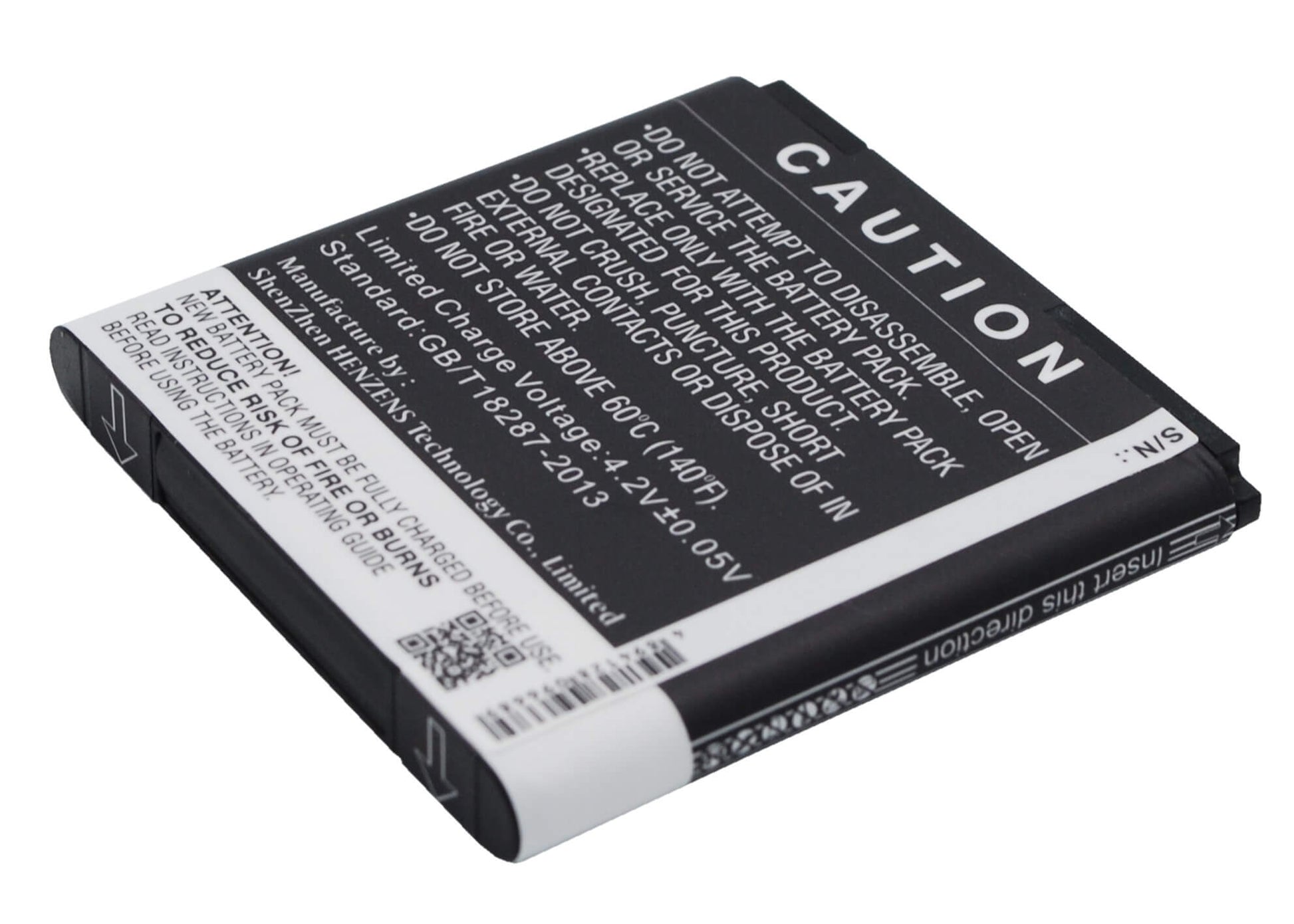 3.7V, 2000mAh, Li-ion Battery fits Prestigio, Multiphone 3540 Duo, 7.4Wh