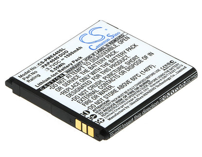3.7V, 1500mAh, Li-ion Battery fits Prestigio, Multiphone 4040 Duo, 5.55Wh