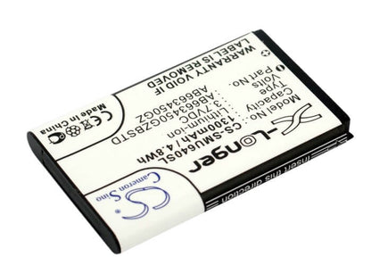 3.7V, 1300mAh, Li-ion Battery fits Samsung, Convoy, Convoy 2, 4.81Wh