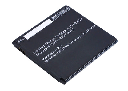 3.7V, 1200mAh, Li-ion Battery fits Wiko, 9662, Goa, 4.44Wh
