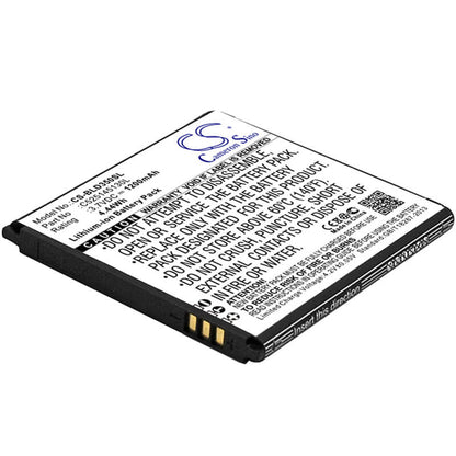 3.7V, 1200mAh, Li-ion Battery fits Blu, A010l, A010u, 4.44Wh
