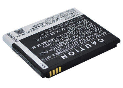 3.7V, 1200mAh, Li-ion Battery fits Lumigon, T2, 4.44Wh