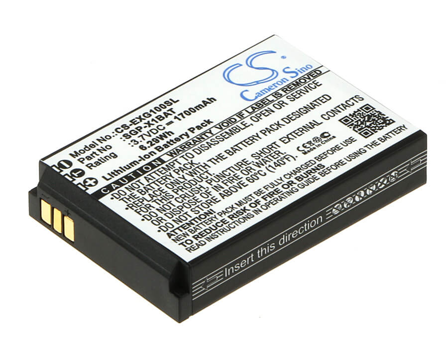 3.7V, 1700mAh, Li-ion Battery fits Evolveo, Strongphone X1, 6.29Wh