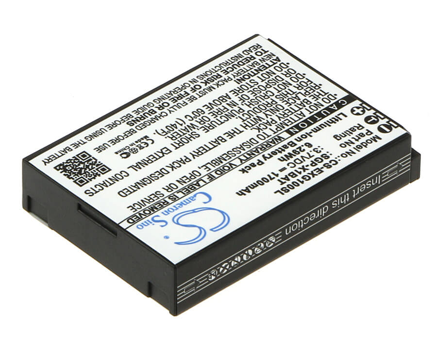 3.7V, 1700mAh, Li-ion Battery fits Evolveo, Strongphone X1, 6.29Wh