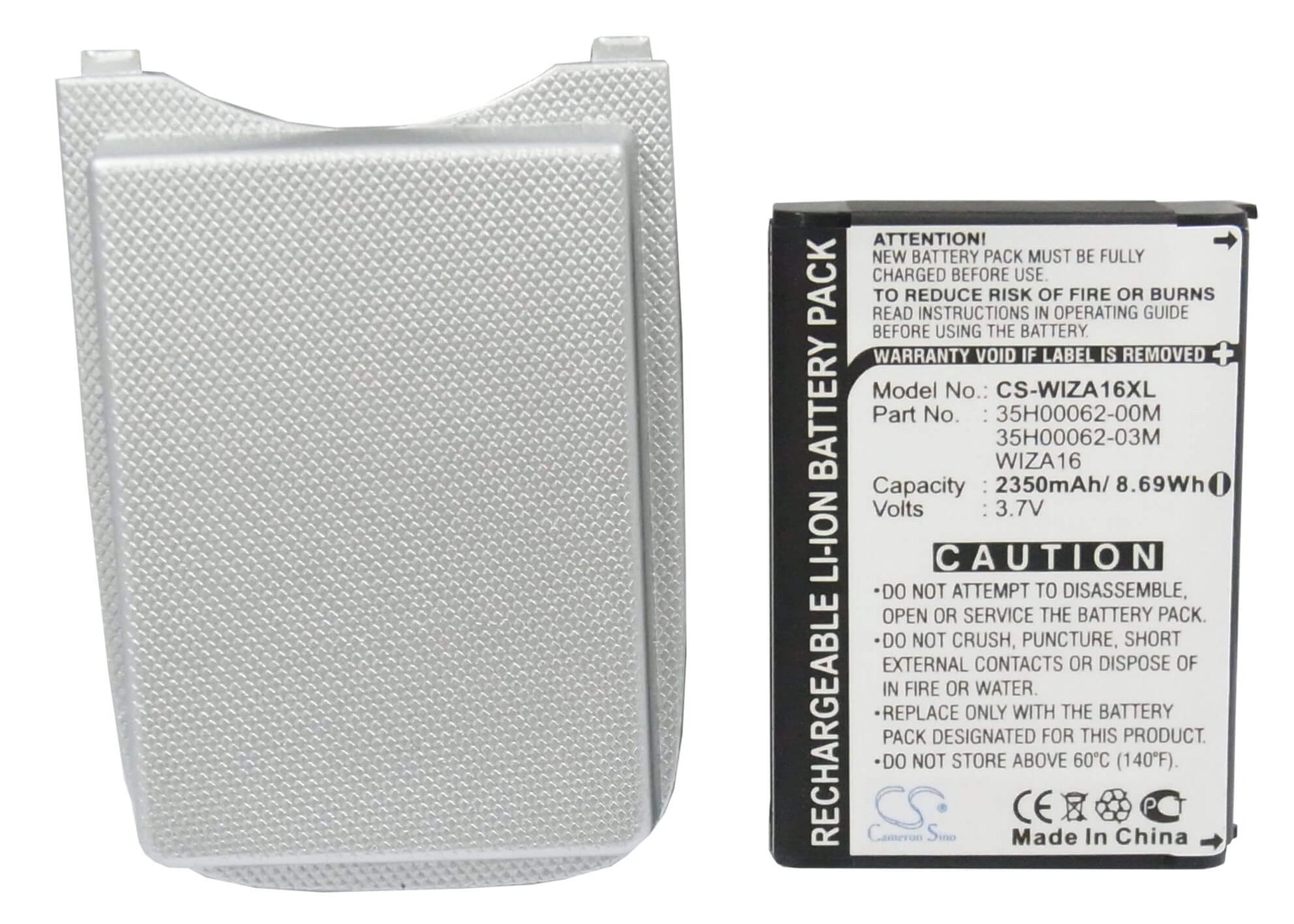 3.7V, 2350mAh, Li-ion Battery fits Orange, Spv M3000, 8.695Wh