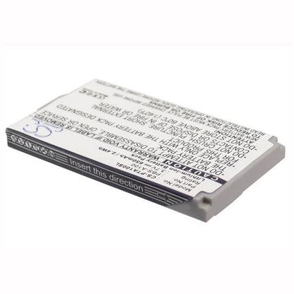 3.7V, 650mAh, Li-ion Battery fits Pantech, A100, 2.405Wh