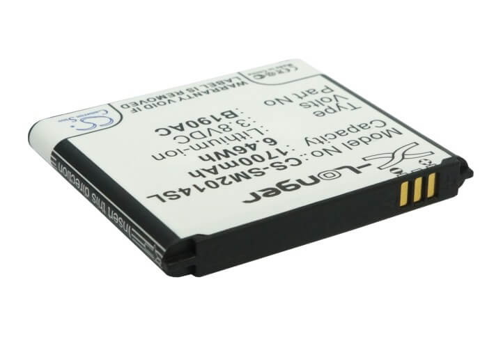3.8V, 1700mAh, Li-ion Battery fits Samsung, Sm-g9092, Sm-g9098, 6.46Wh