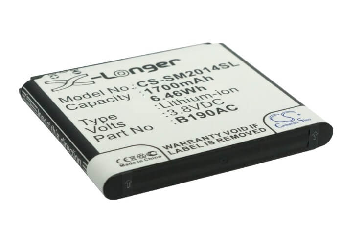 3.8V, 1700mAh, Li-ion Battery fits Samsung, Sm-g9092, Sm-g9098, 6.46Wh
