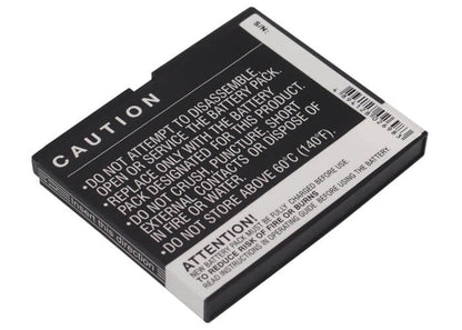 3.7V, 1300mAh, Li-ion Battery fits O2, Xda Zest, 4.81Wh