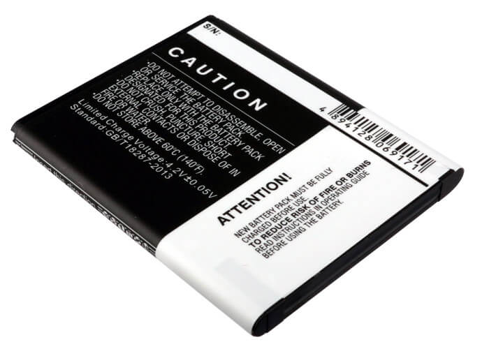 3.7V, 1300mAh, Li-ion Battery fits Samsung, Dart, Doubletime, 4.81Wh
