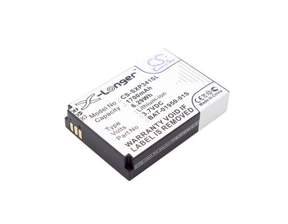 3.7V, 1700mAh, Li-ion Battery fits Sonim, Xp 3410, Xp Strike, 6.29Wh