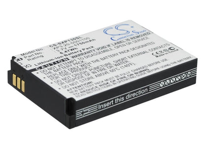 3.7V, 1750mAh, Li-ion Battery fits Seals, Vr3, Vr7, 6.475Wh