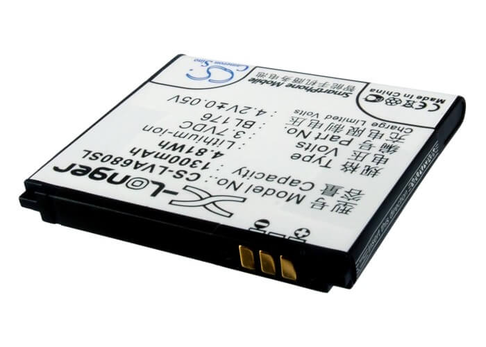 3.7V, 1300mAh, Li-ion Battery fits Haier, E899, He-e899, 4.81Wh
